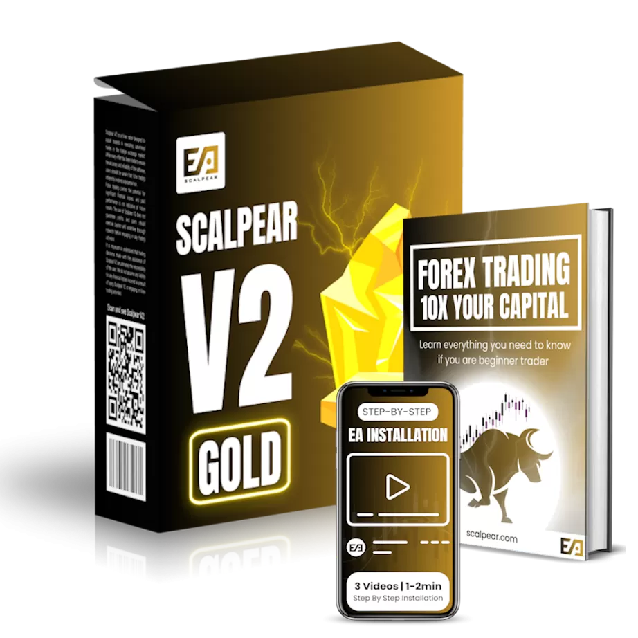 Scalpear V2 Gold XAUUSD EA Robot