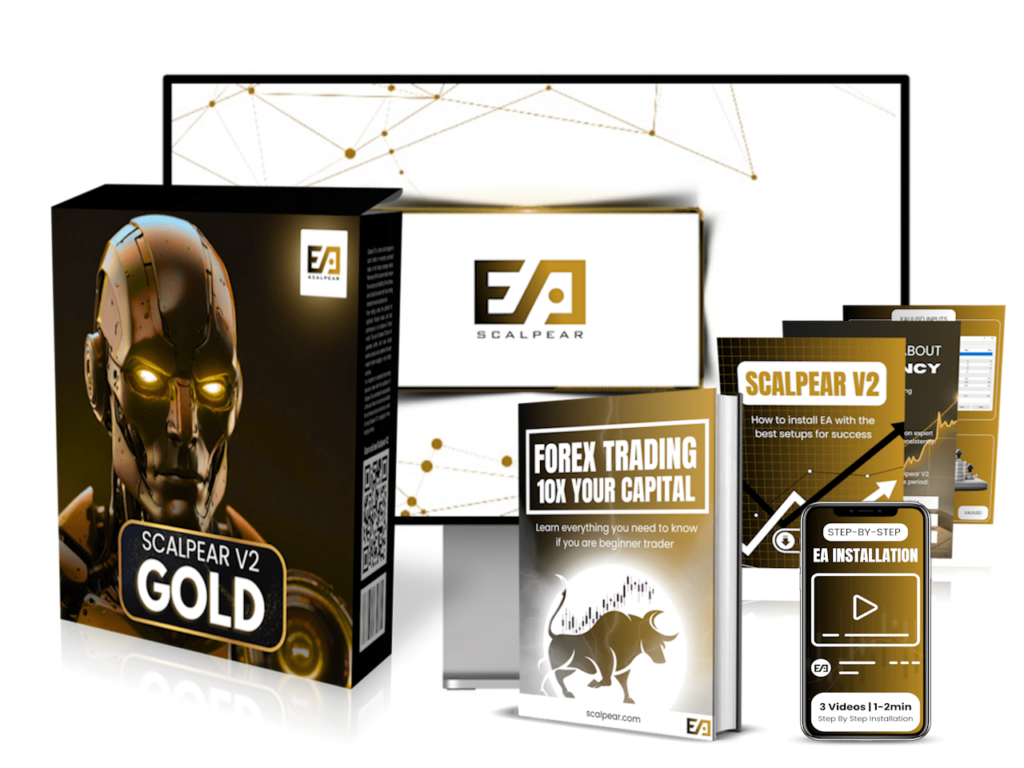 Scalpear V2 EA Gold Ultimate Forex Bundle